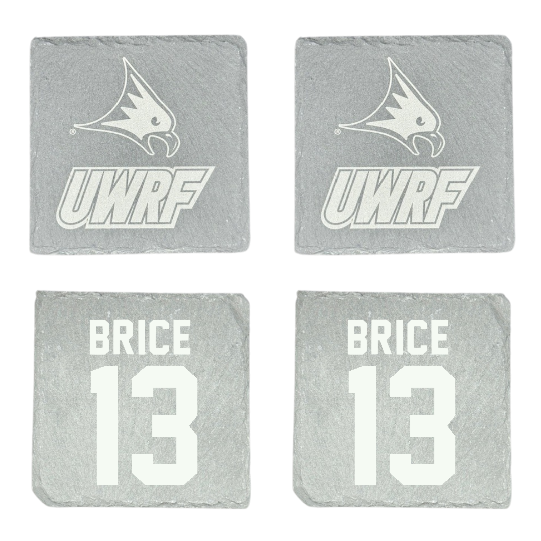 University of Wisconsin-River Falls Ice Hockey Stone Coaster (4 Pack)  - #13 Ellie Brice