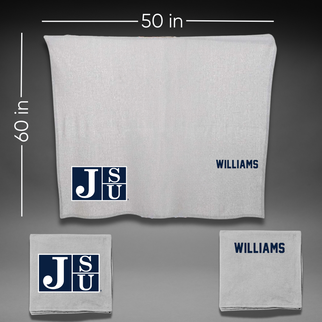 Jackson State University TF and XC Gray Blanket - Elias Williams