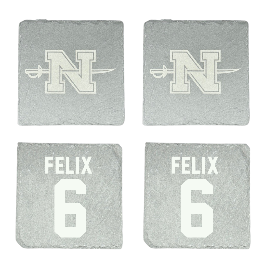 Nicholls State University Baseball Stone Coaster (4 Pack)  - #6 Garrett Felix