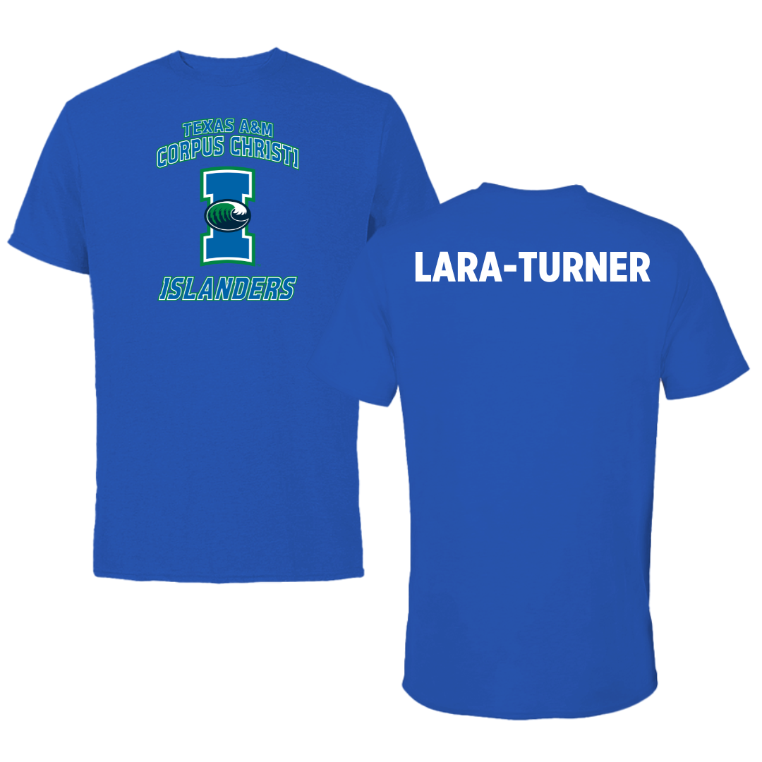 Texas A&M University-Corpus Christi TF and XC Blue Islanders Performance Tee - Khiah Lara-Turner
