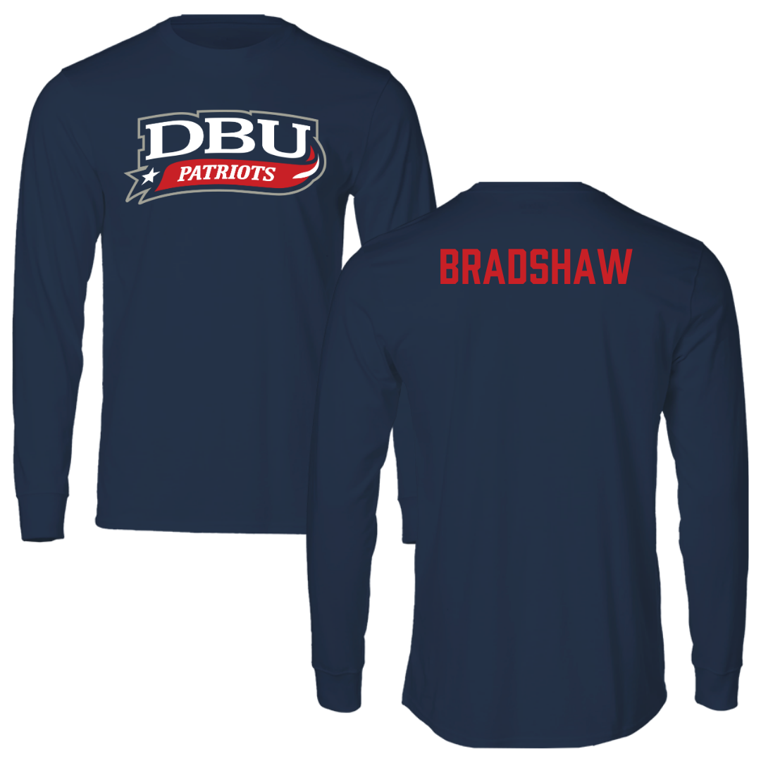 Dallas Baptist University TF and XC Navy Long Sleeve - Abbey Bradshaw