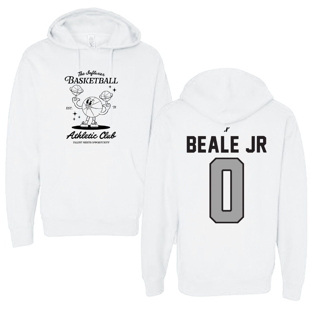 Basketball White Influxer Athletic Club Hoodie - #0 George Beale Jr