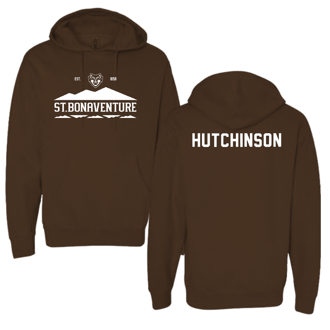 St. Bonaventure University Swimming & Diving Brown General Hoodie - Davis Hutchinson