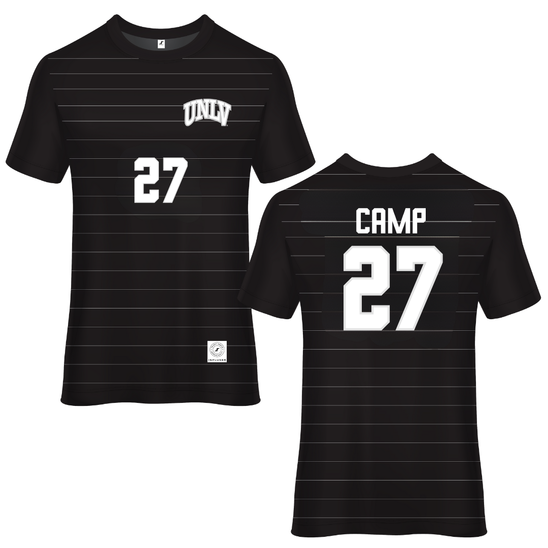 University of Nevada-Las Vegas Black Soccer Jersey - #27 Kylie Camp