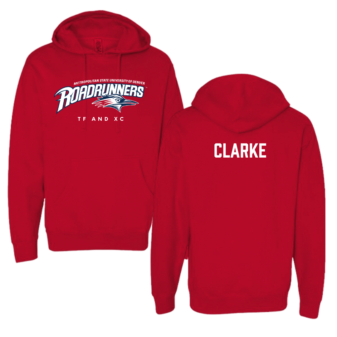 Metropolitan State University of Denver TF and XC Red Hoodie - Owen Clarke