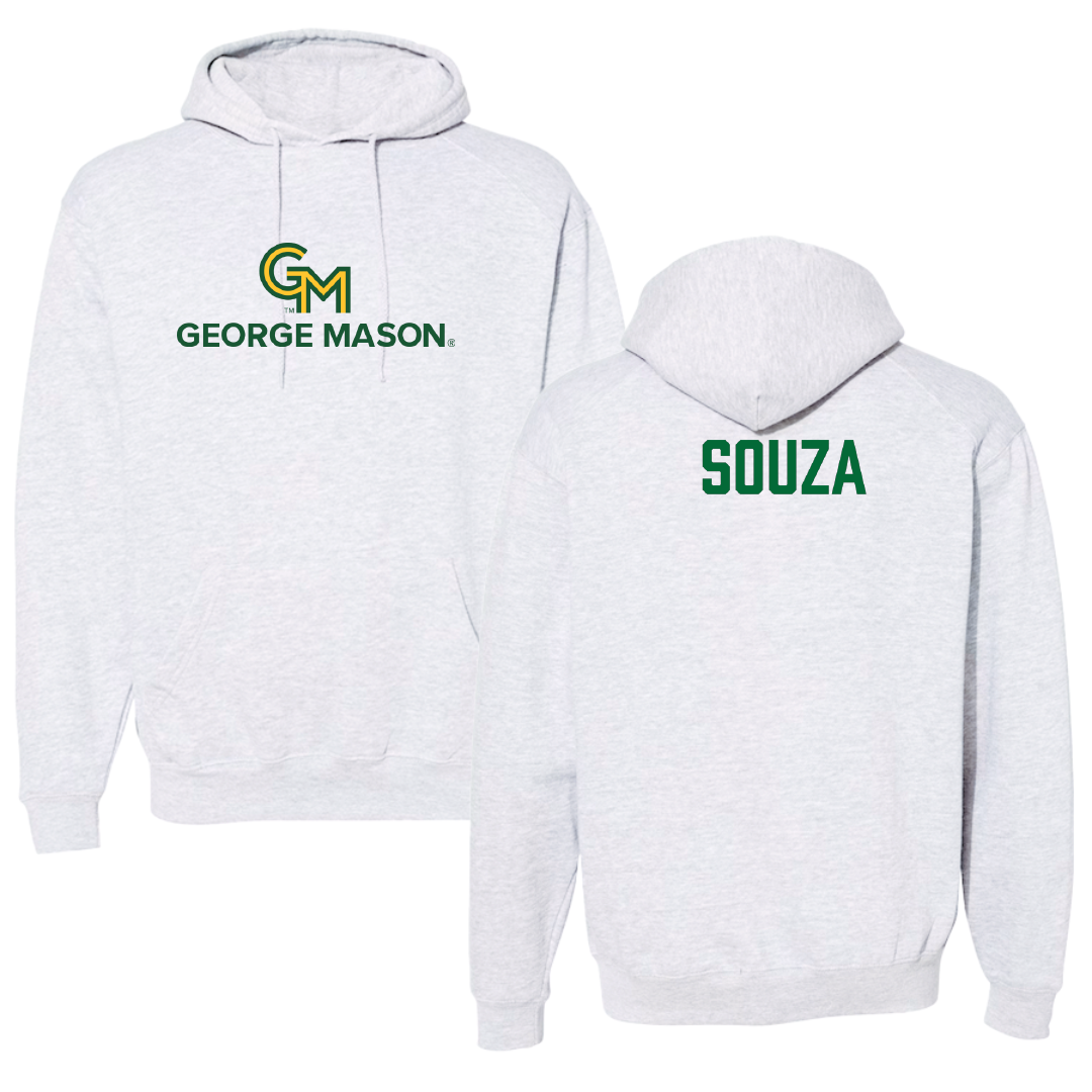 George Mason University Swimming & Diving Gray Hoodie - Faye Souza