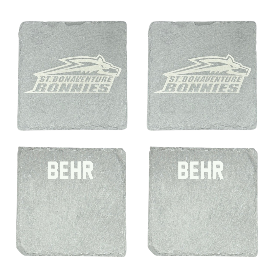 St. Bonaventure University Swimming & Diving Stone Coaster (4 Pack)  - Alexander Behr
