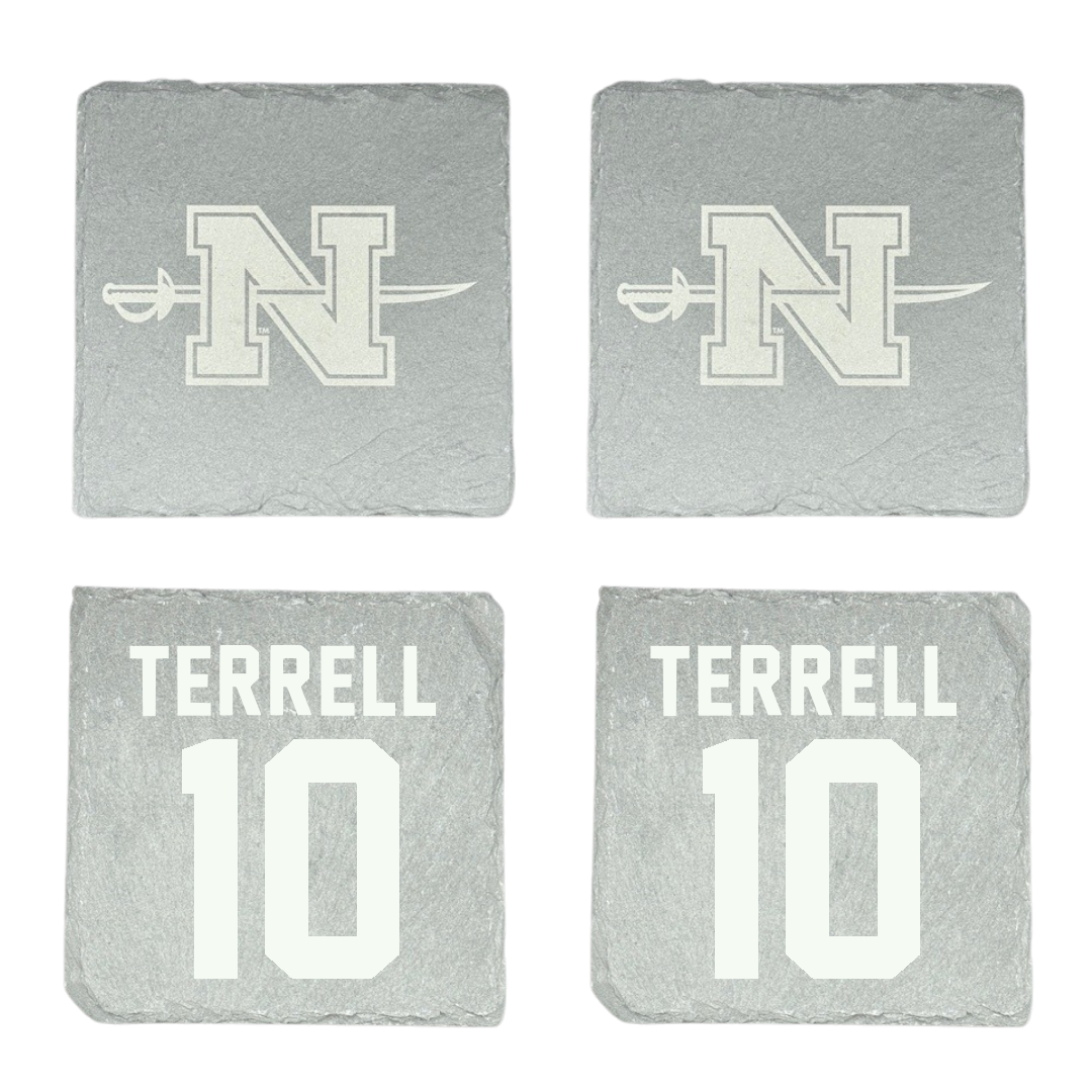 Nicholls State University Volleyball Stone Coaster (4 Pack)  - #10 Tierney Terrell