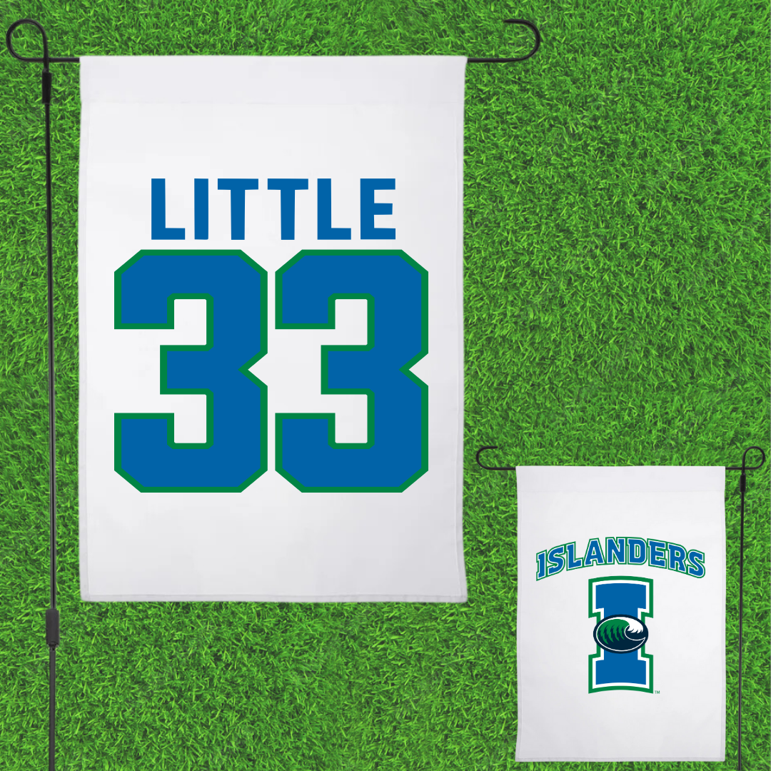 Texas A&M University-Corpus Christi Volleyball White Garden Flag - #33 Tayah Little