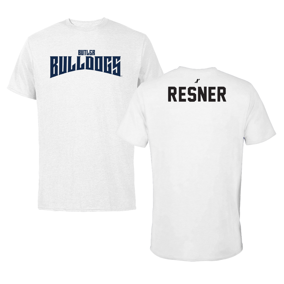 Butler University Swimming & Diving White Classic Tee - Sophia Resner