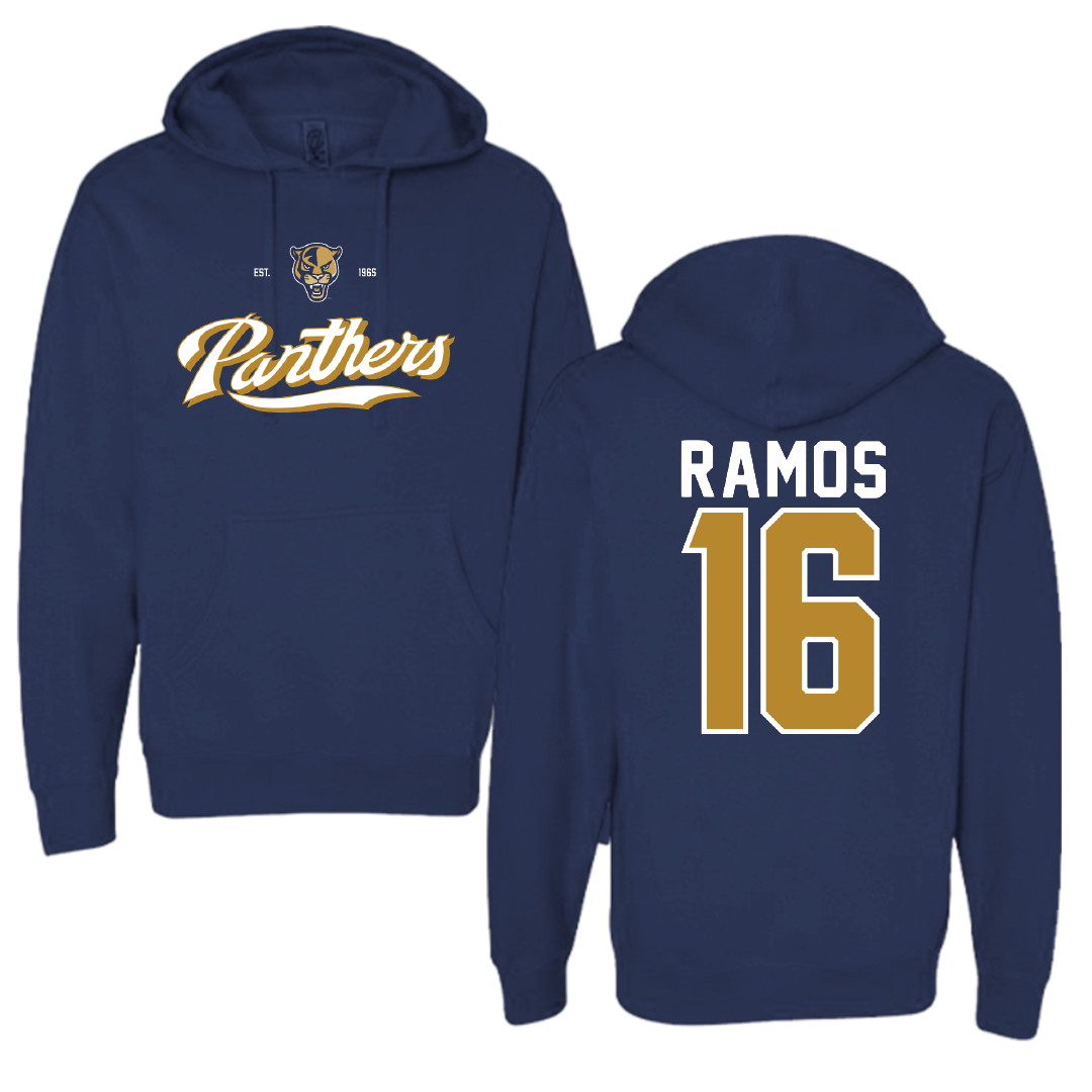 Florida International University Soccer Navy General Hoodie - #16 Sophia Ramos