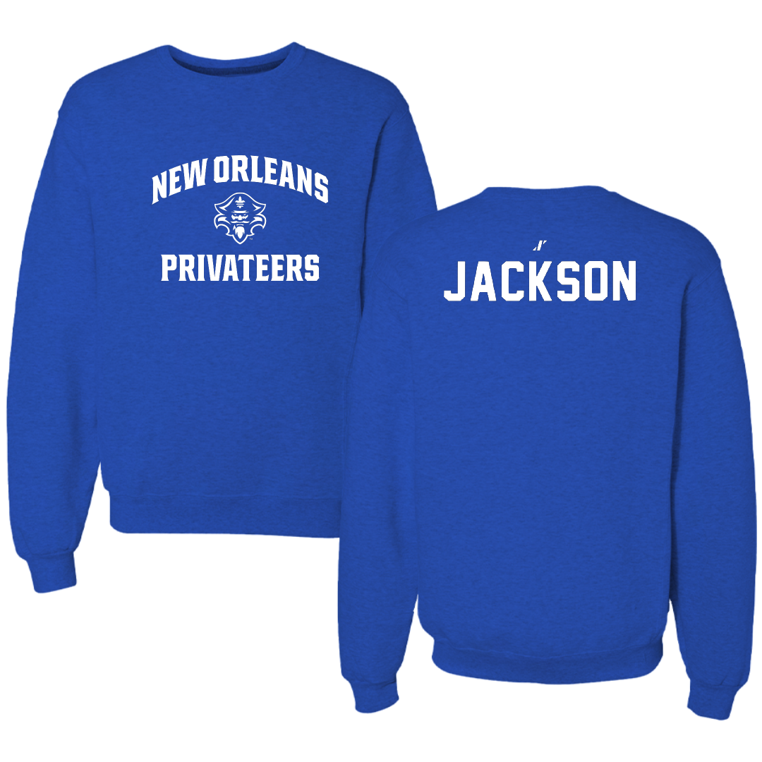 University of New Orleans POM Blue General Crewneck - Jasmine Jackson
