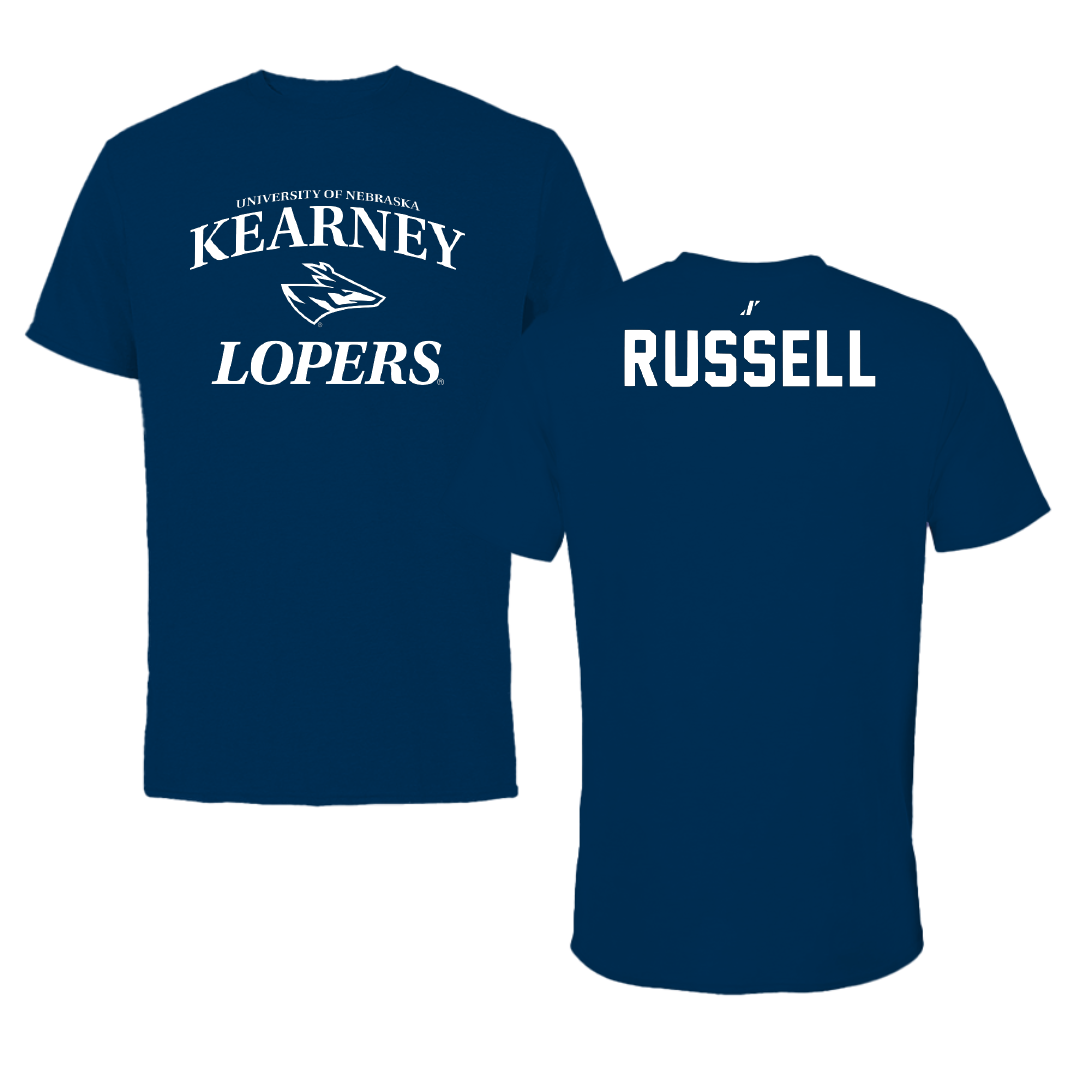 University of Nebraska at Kearney TF and XC Navy General Tee - Brianna Russell
