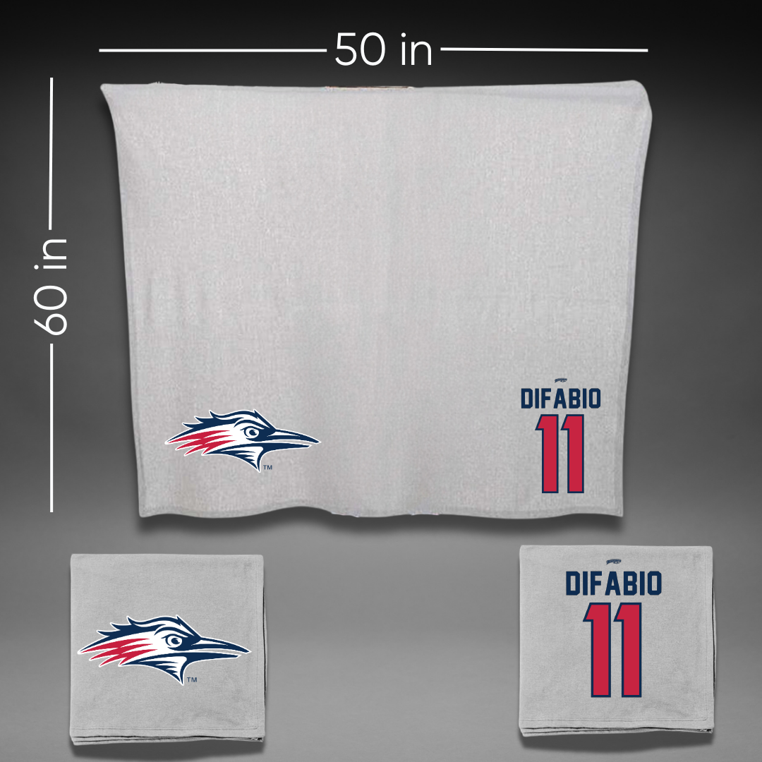 Metropolitan State University of Denver Softball Gray Blanket - #11 Hannah DiFabio