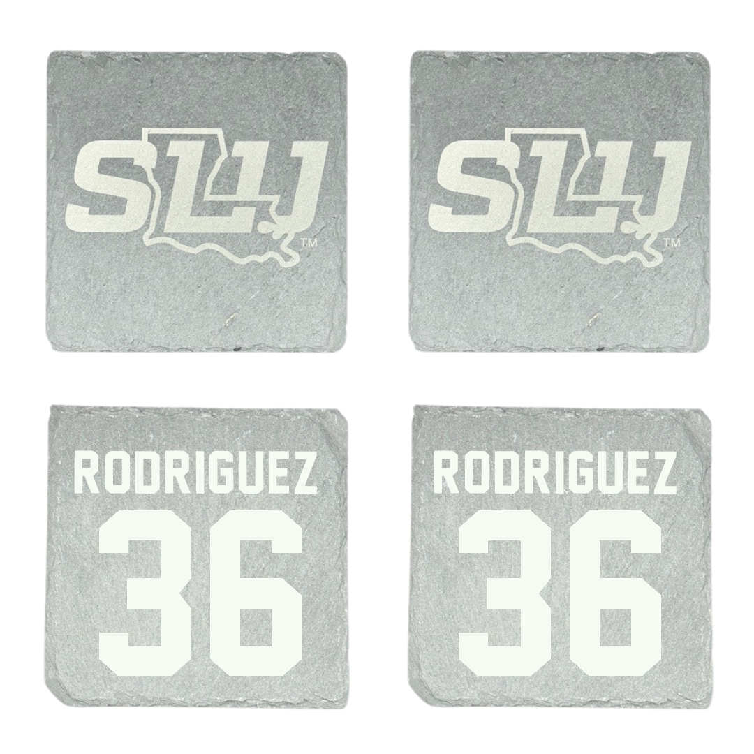 Southeastern Louisiana University Baseball Stone Coaster (4 Pack)  - #36 Jackson Rodriguez