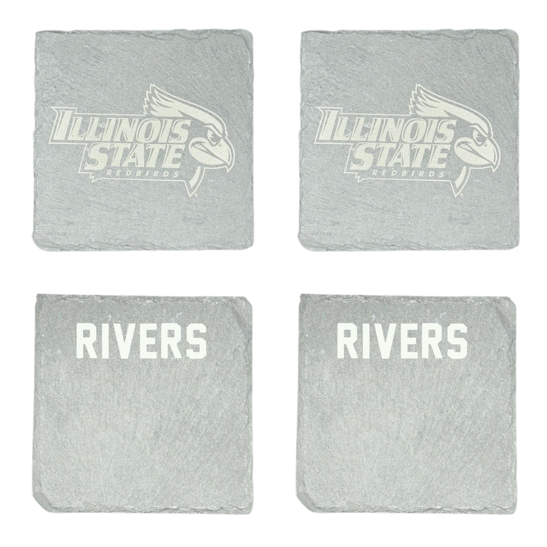 Illinois State University Track and Field Stone Coaster (4 Pack)  - Macee Rivers