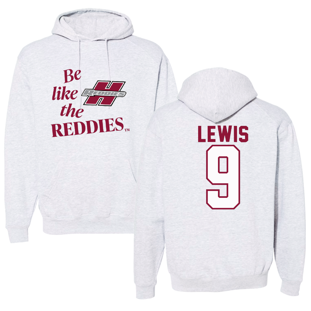 Henderson State University Football Light Gray Be Like Us Hoodie - #9 Fred Lewis
