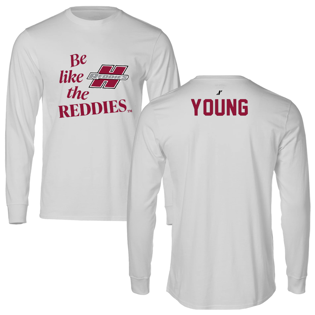 Henderson State University Cheer Light Gray Be Like Us Long Sleeve - Gracie Young