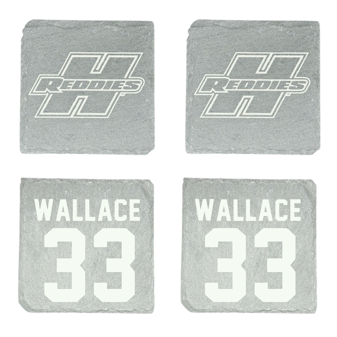Henderson State University Football Stone Coaster (4 Pack)  - #33 Catrell Wallace