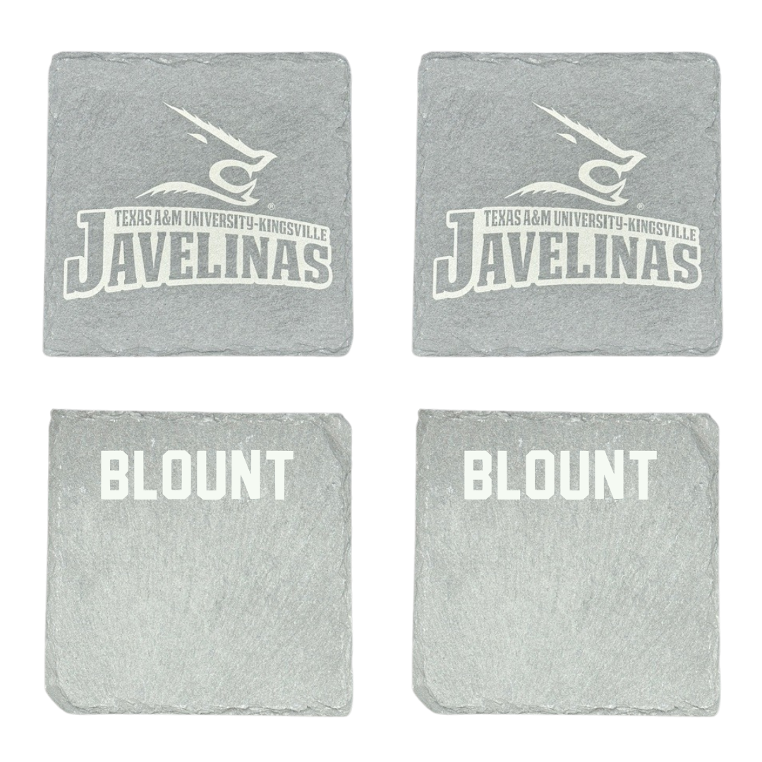 Texas A&M University-Kingsville Tennis Stone Coaster (4 Pack)  - Kaitlin Blount