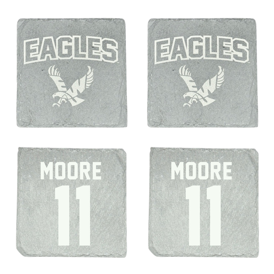 Eastern Washington University Soccer Stone Coaster (4 Pack)  - #11 Kendall Moore