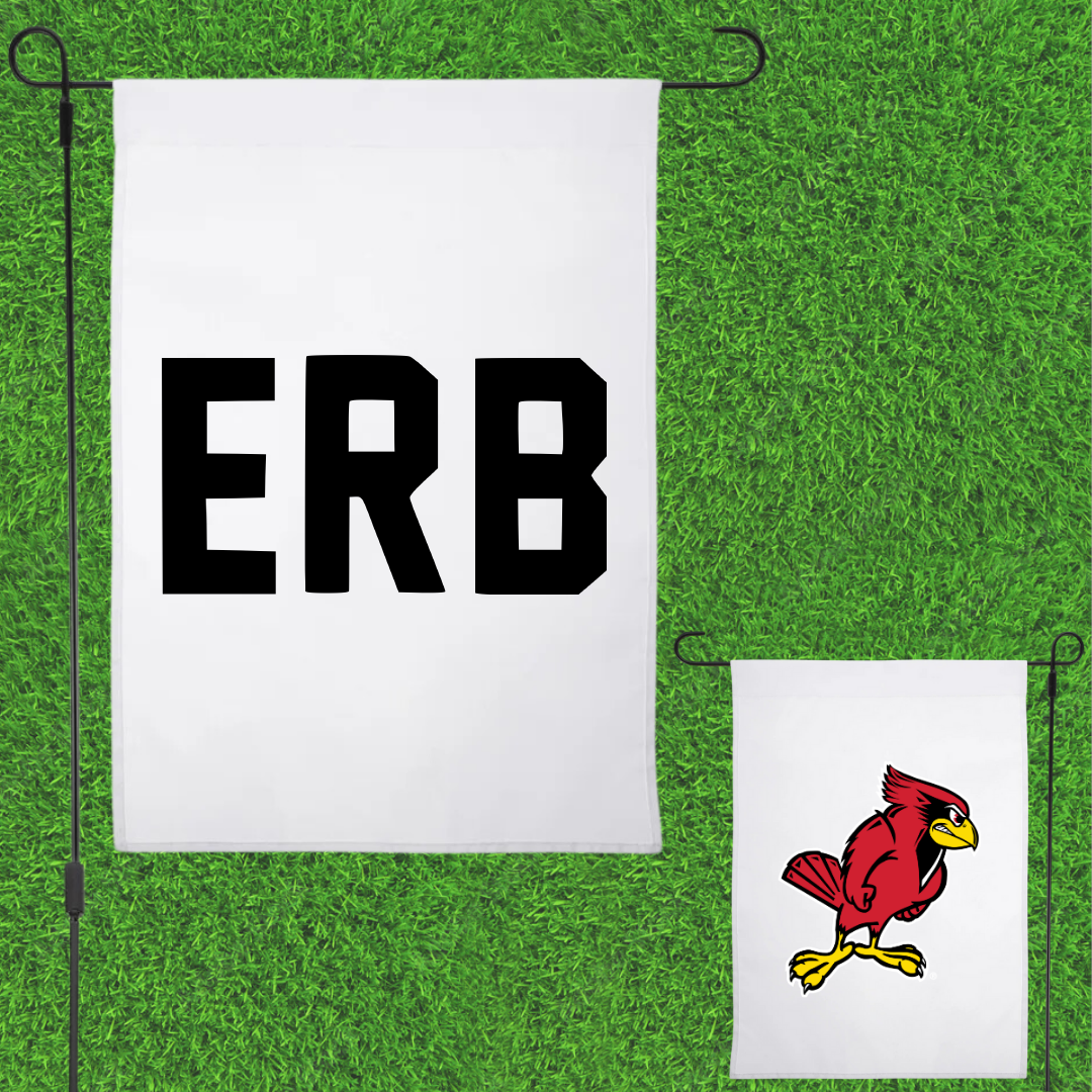 Illinois State University Cross Country White Garden Flag - Grace Erb