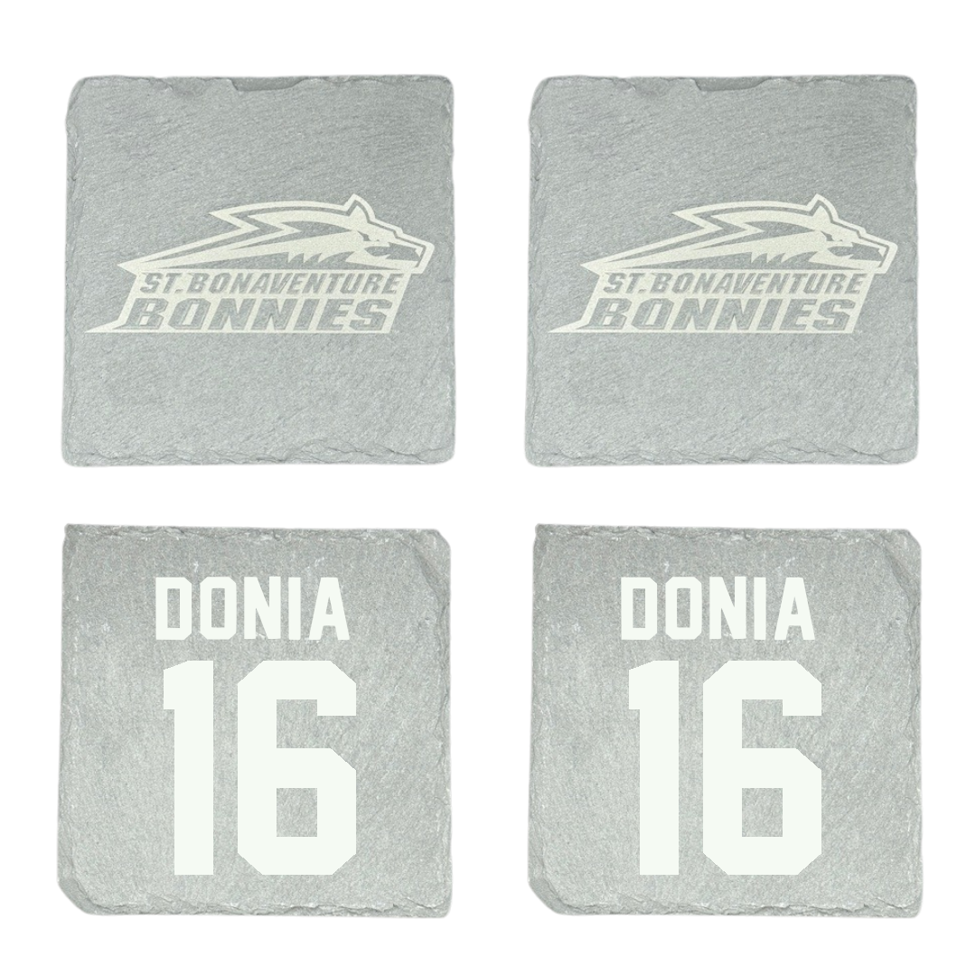 St. Bonaventure University Soccer Stone Coaster (4 Pack)  - #16 Alessia Donia