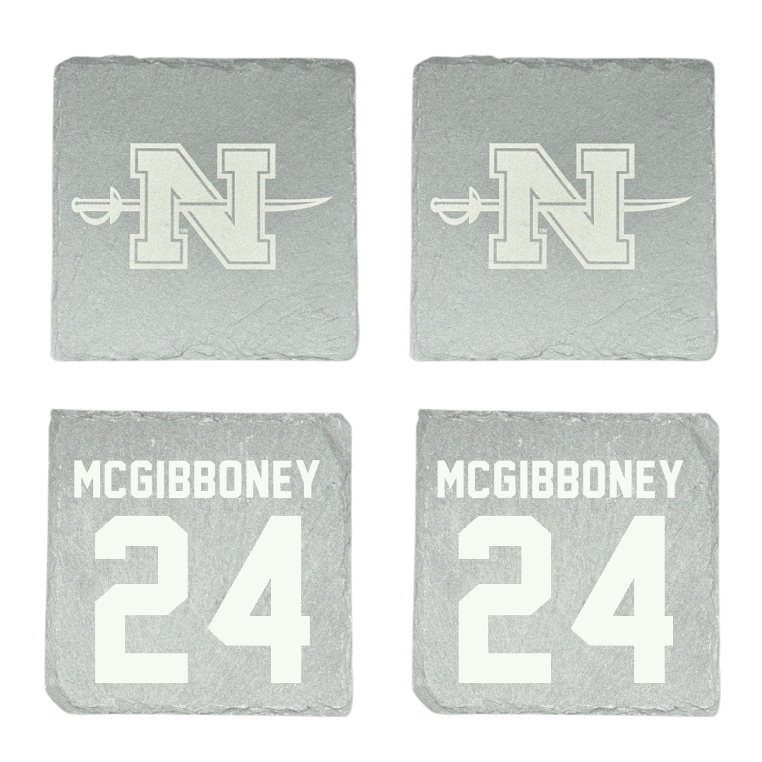 Nicholls State University Baseball Stone Coaster (4 Pack)  - #24 Luke McGibboney