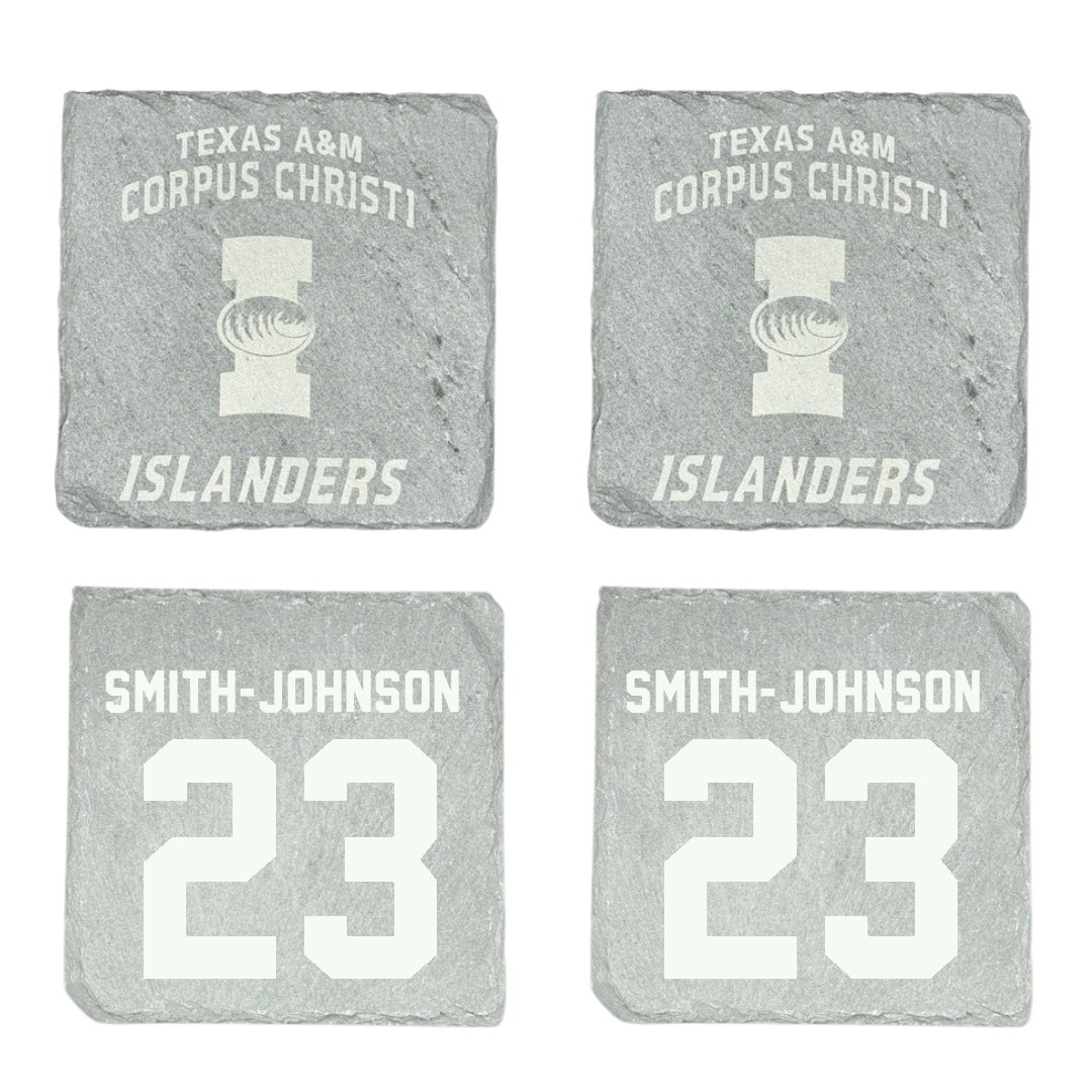 Texas A&M University-Corpus Christi Baseball Stone Coaster (4 Pack)  - #23 Christian Smith-Johnson