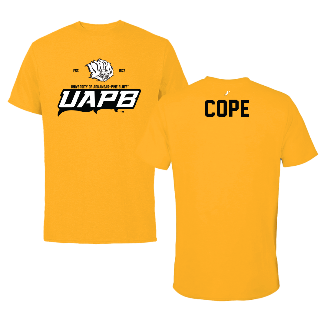 University of Arkansas-Pine Bluff TF and XC Gold General Tee - Cheriece Cope
