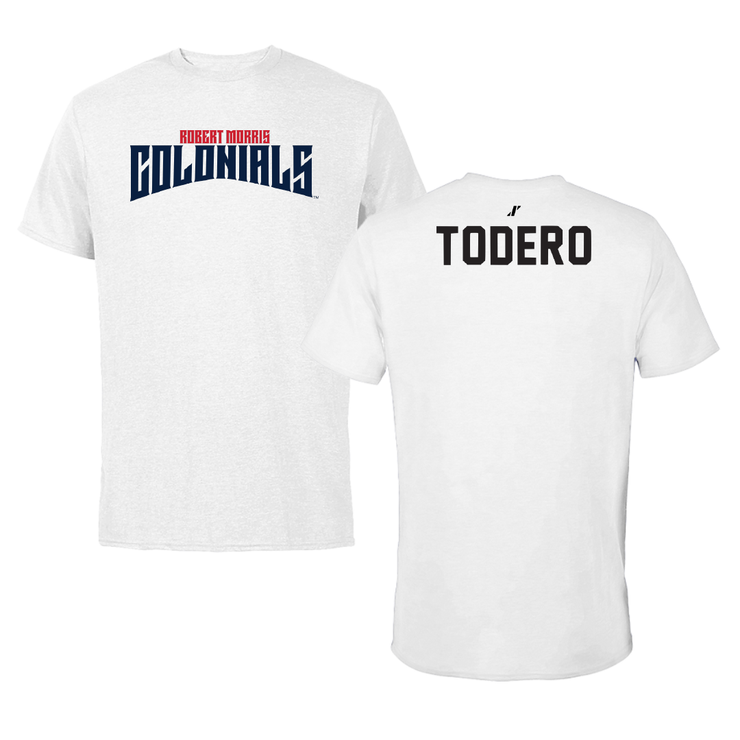 Robert Morris University TF and XC White Classic Tee - Sierra Todero