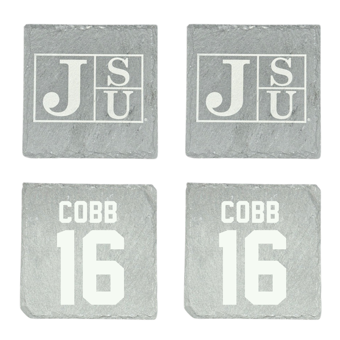 Jackson State University Soccer Stone Coaster (4 Pack)  - #16 Olivia Cobb