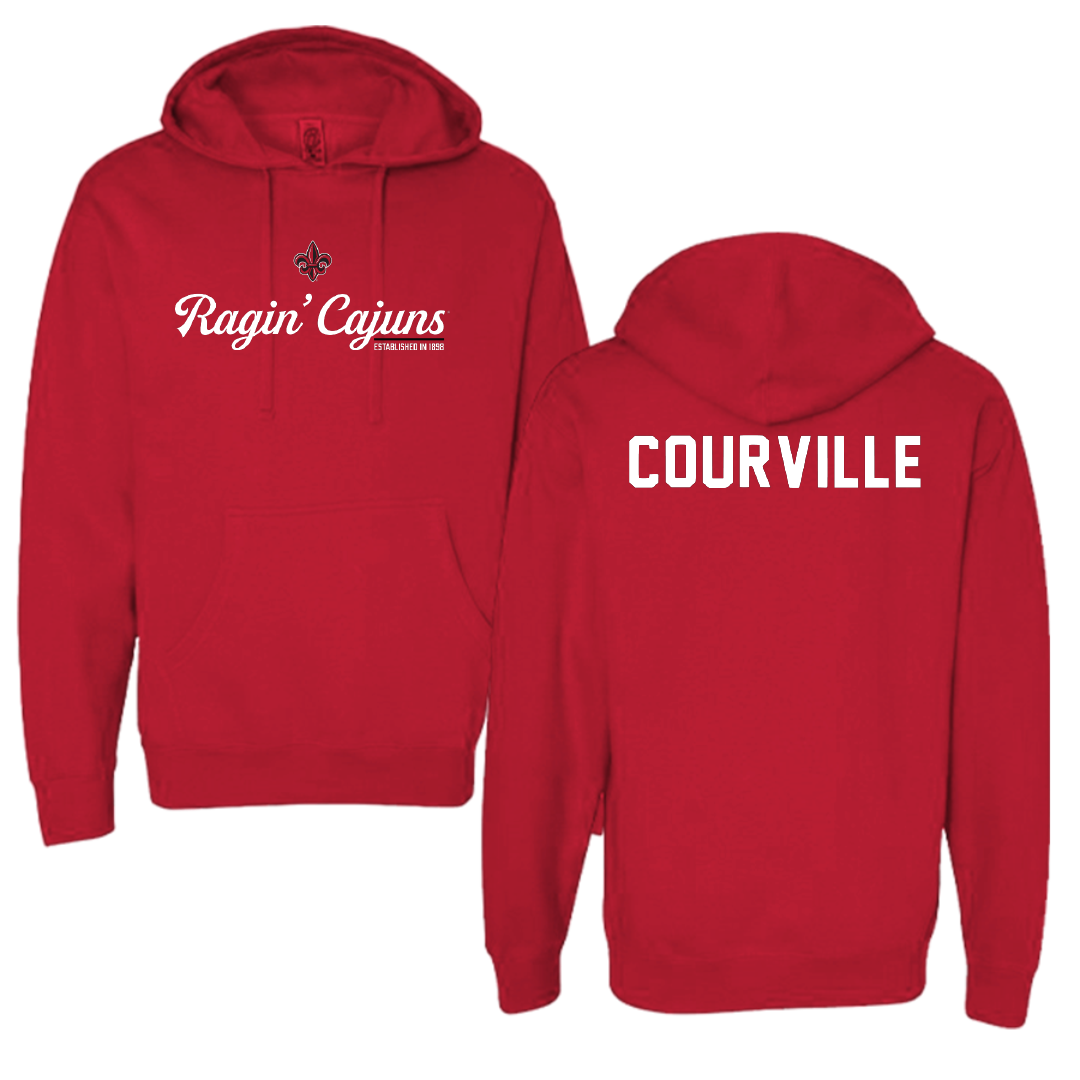 University of Louisiana at Lafayette TF and XC Red General Hoodie - Juliana Courville