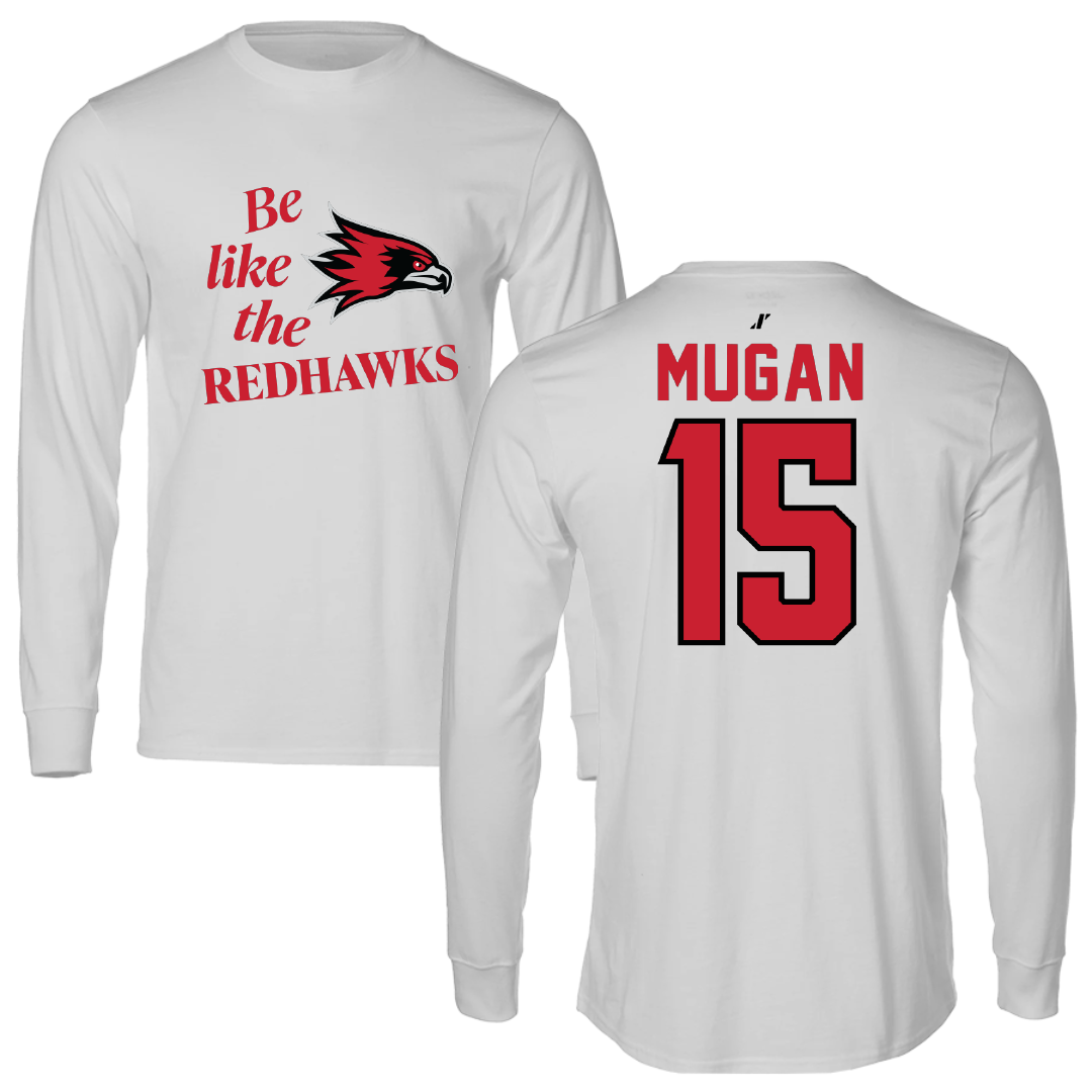 Southeast Missouri State University Baseball Light Gray Be Like Us Long Sleeve - #15 Michael Mugan