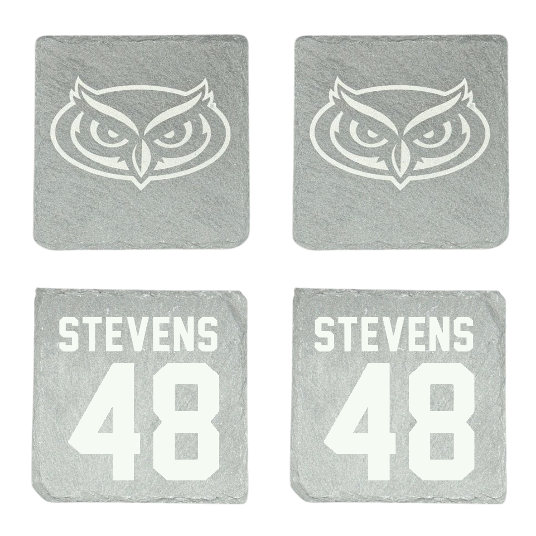 Florida Atlantic University Football Stone Coaster (4 Pack)  - #48 Dai'Sean Stevens