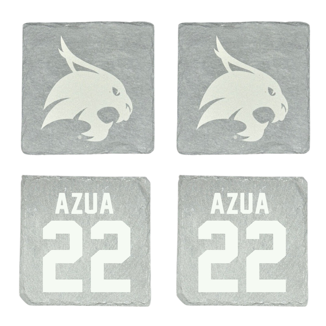Texas State University Softball Stone Coaster (4 Pack)  - #22 Madison Azua