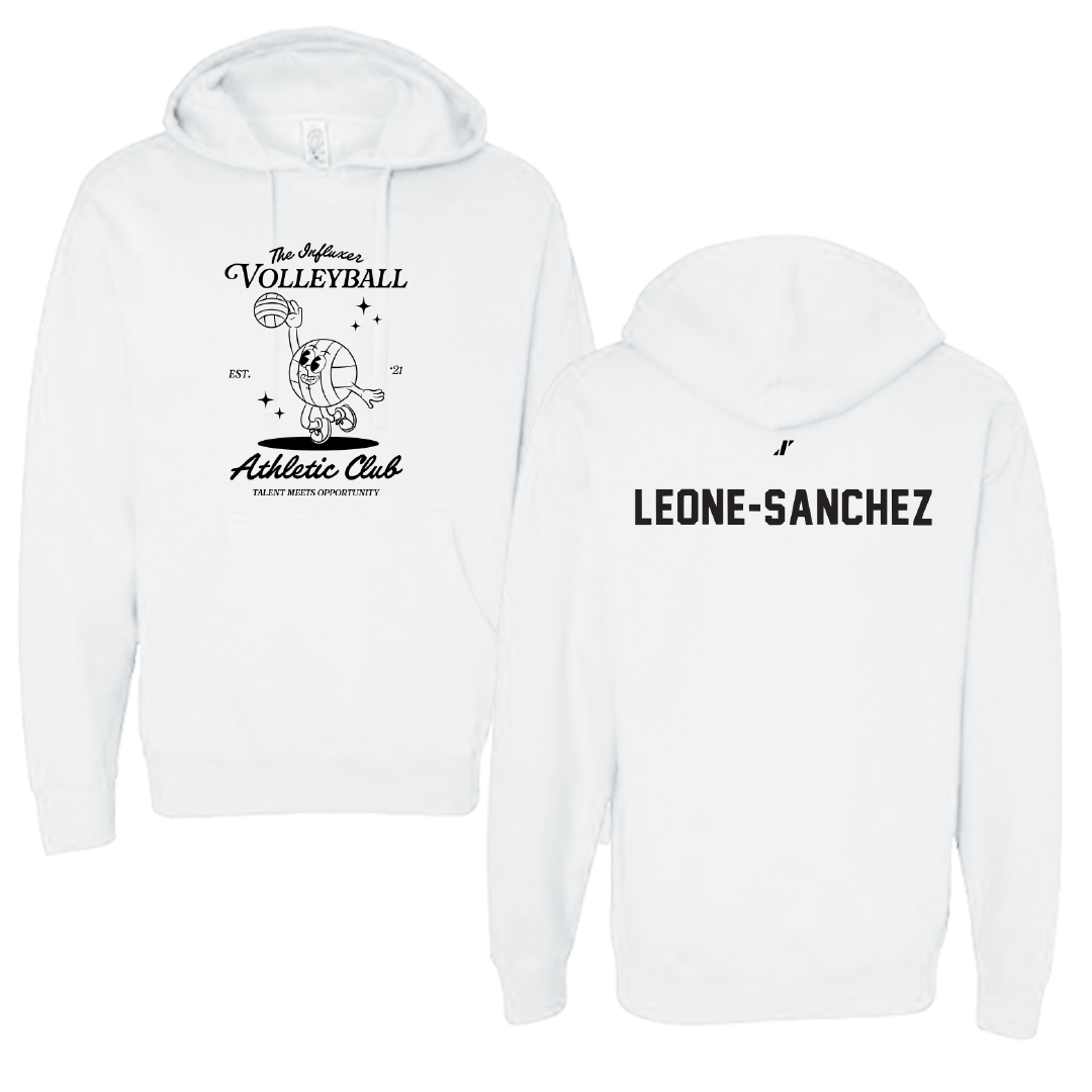 Volleyball White Influxer Athletic Club Hoodie - Sierra Leone-Sanchez
