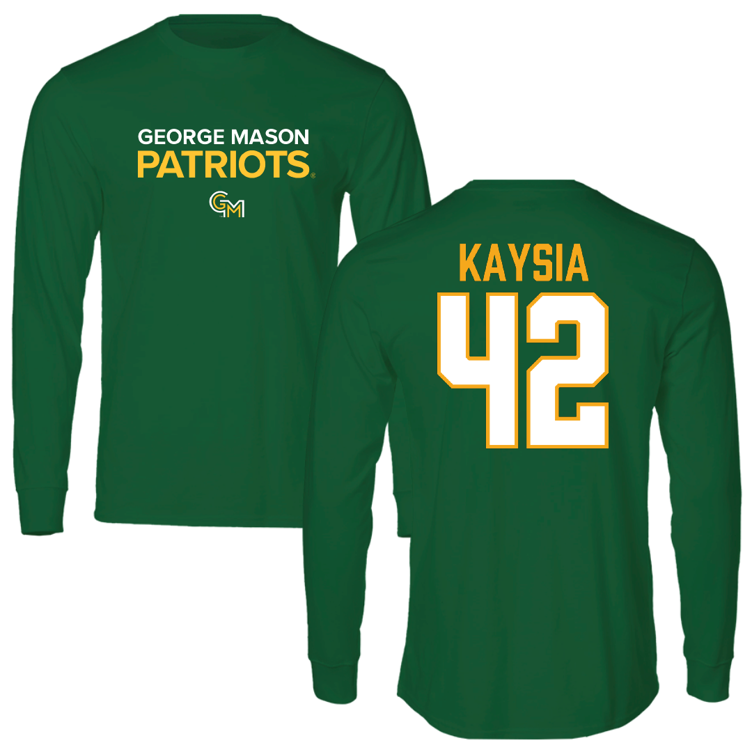 George Mason University Basketball Green Long Sleeve - #42 Nalani Kaysia