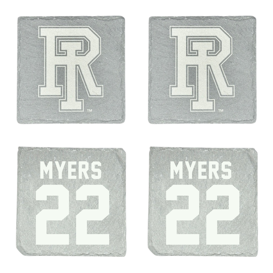 University of Rhode Island Lacrosse Stone Coaster (4 Pack)  - #22 Brinley Myers