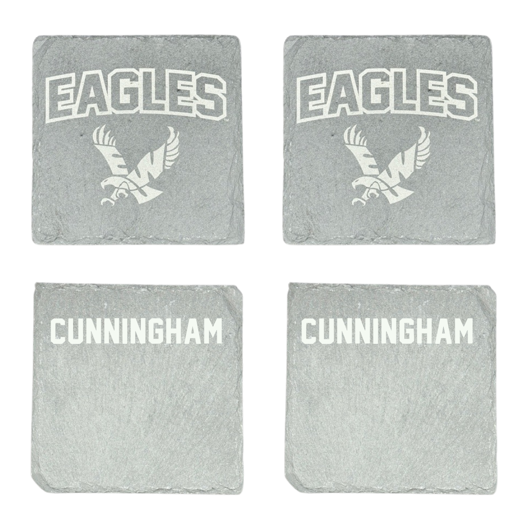 Eastern Washington University TF and XC Stone Coaster (4 Pack)  - Nic Cunningham