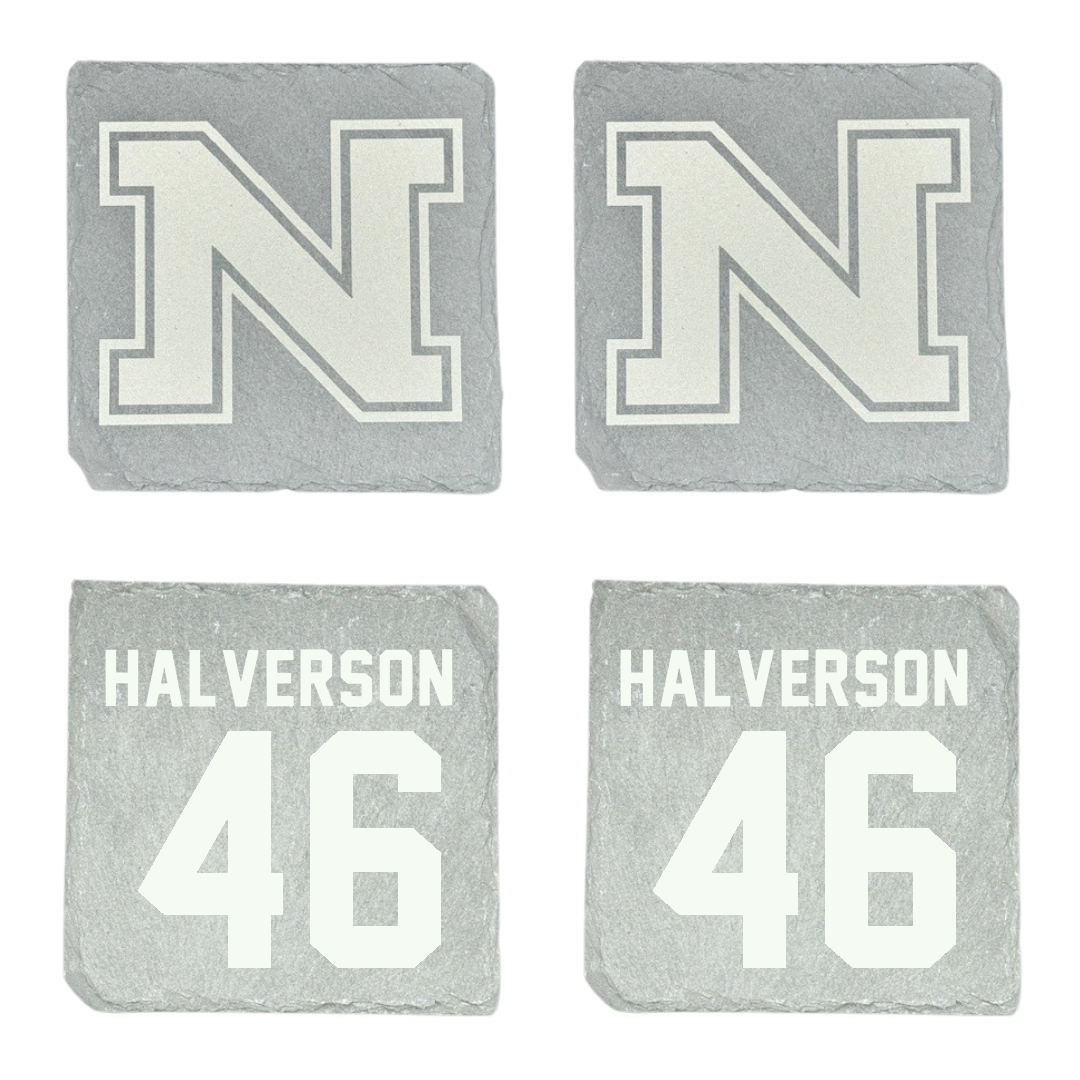 Northern Michigan University Football Stone Coaster (4 Pack)  - #46 Owen Halverson