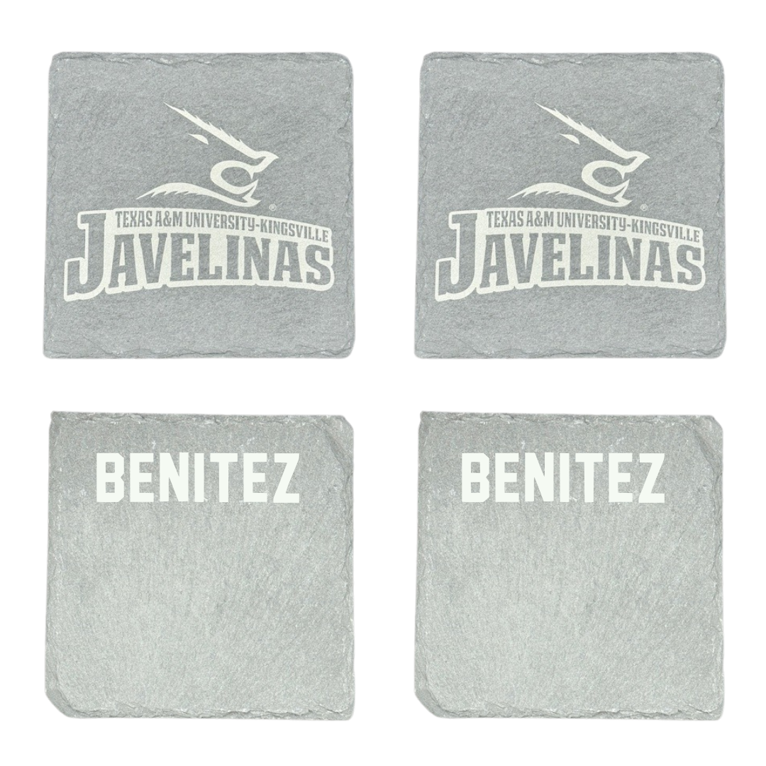Texas A&M University-Kingsville TF and XC Stone Coaster (4 Pack)  - Jose Benitez