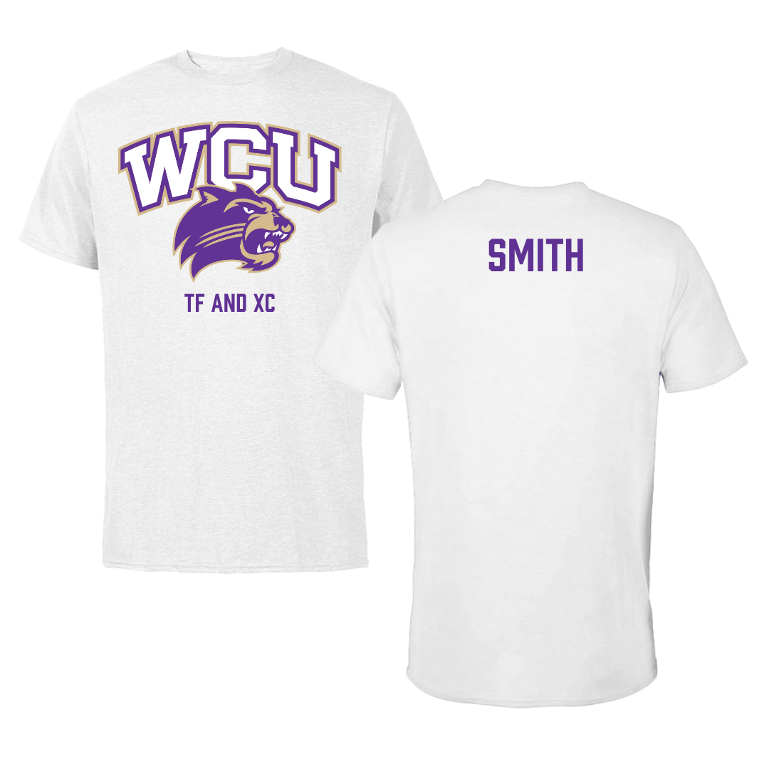 Western Carolina University TF and XC White Tee - Jasmine Smith