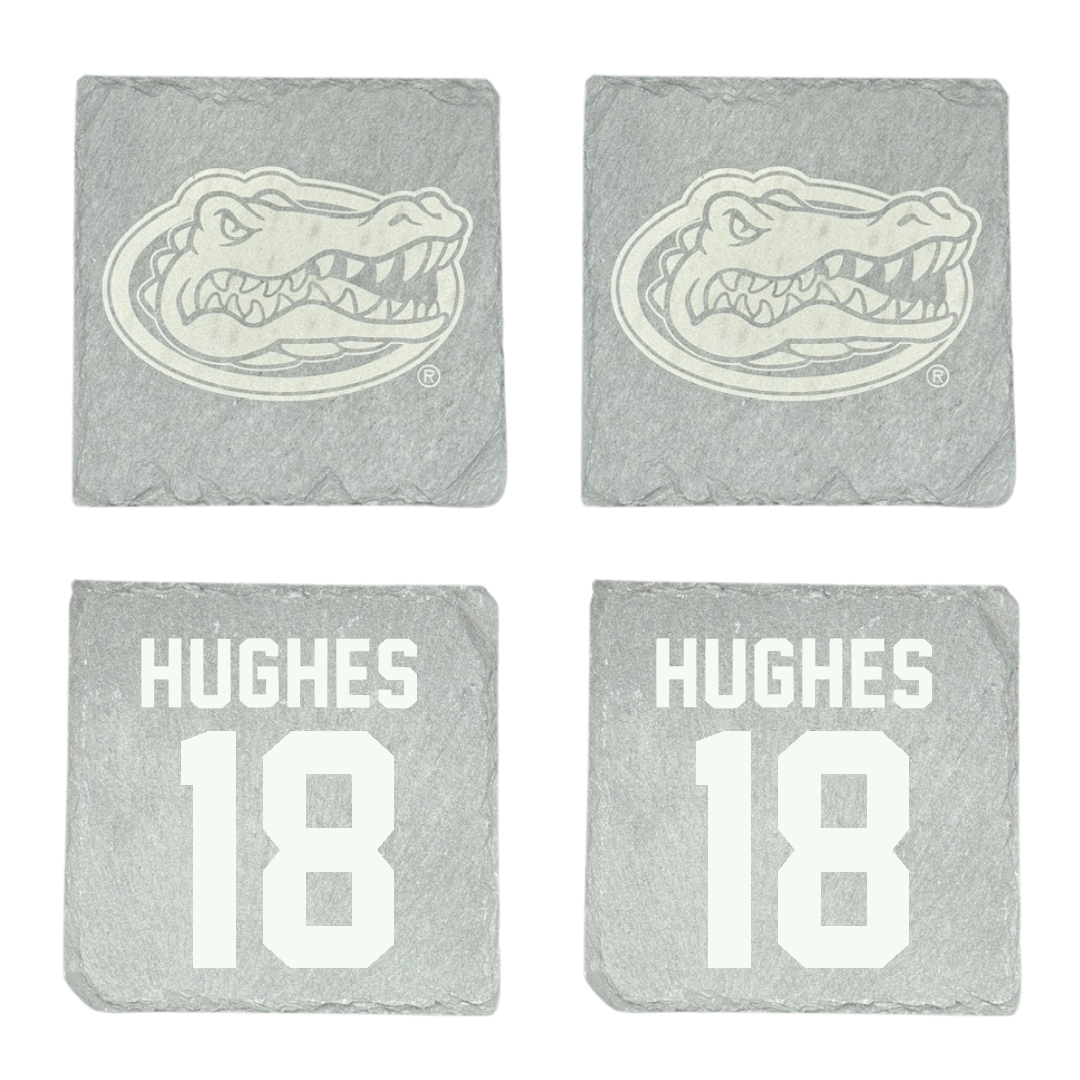 University of Florida Lacrosse Stone Coaster (4 Pack)  - #18 Samantha Hughes