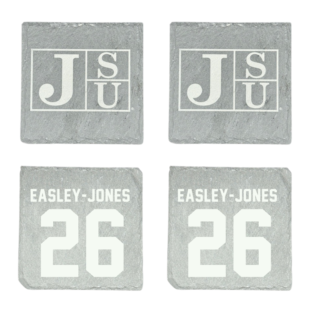 Jackson State University Football Stone Coaster (4 Pack)  - #26 Tavarious Easley-Jones