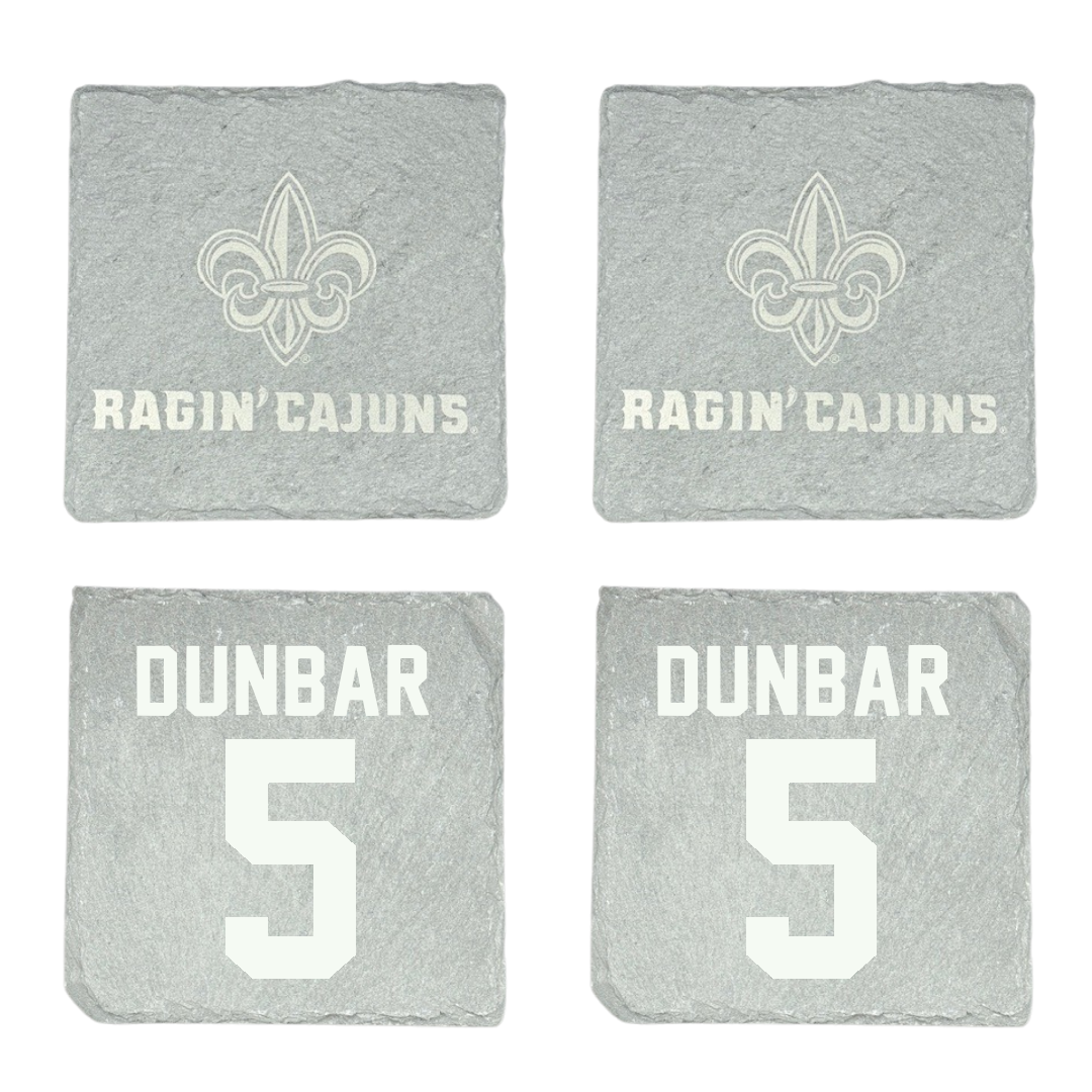 University of Louisiana at Lafayette Soccer Stone Coaster (4 Pack)  - #5 Brynn Dunbar