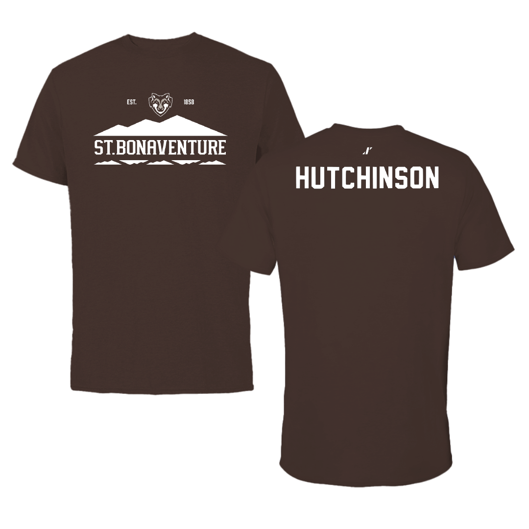 St. Bonaventure University Swimming & Diving Brown General Tee - Davis Hutchinson