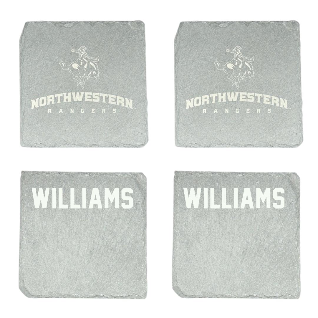 Northwestern Oklahoma State University TF and XC Stone Coaster (4 Pack)  - Caleb Williams