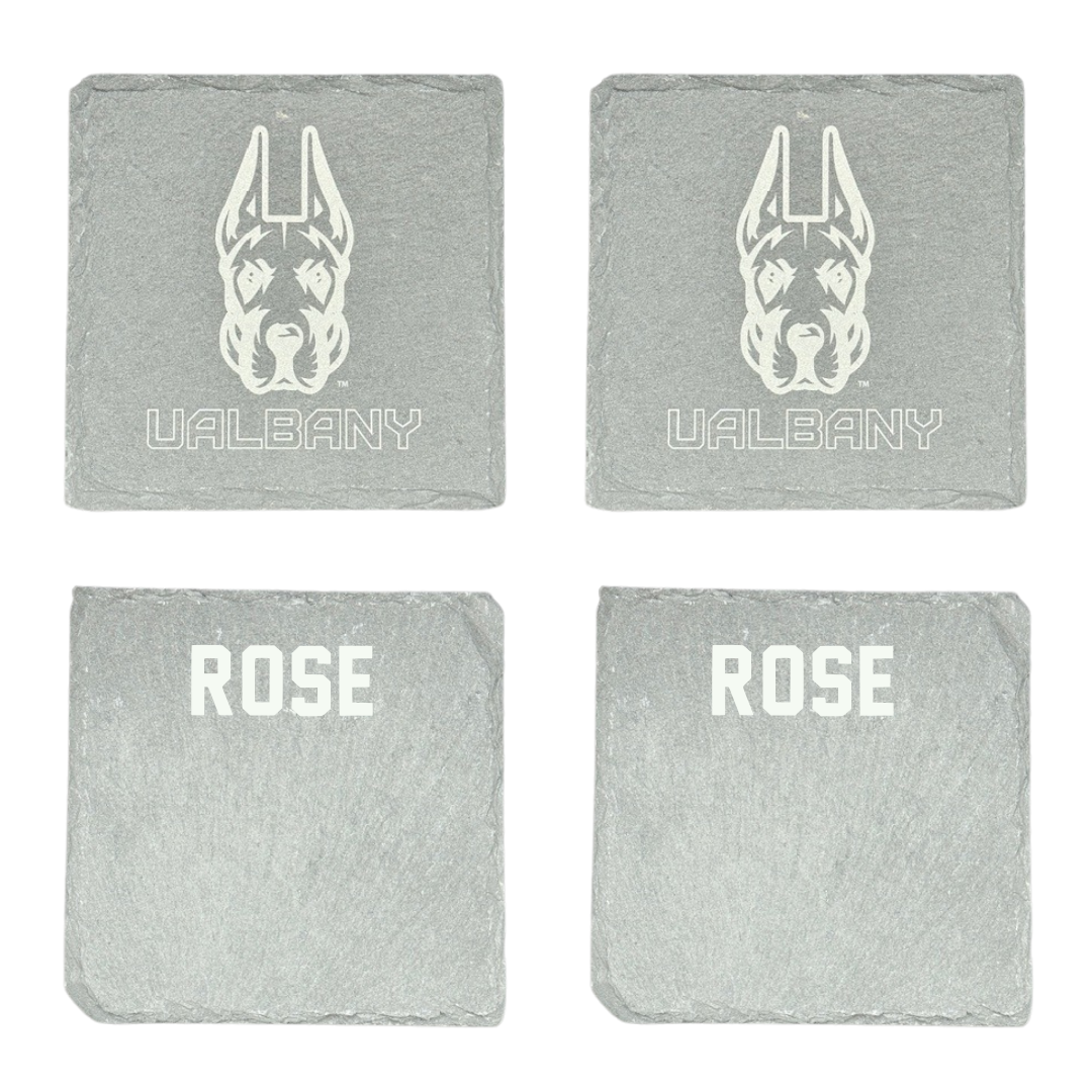 University at Albany TF and XC Stone Coaster (4 Pack)  - Scarlett Rose