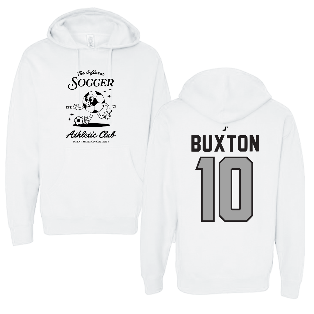 Soccer White Influxer Athletic Club Hoodie - #10 Alivia Buxton